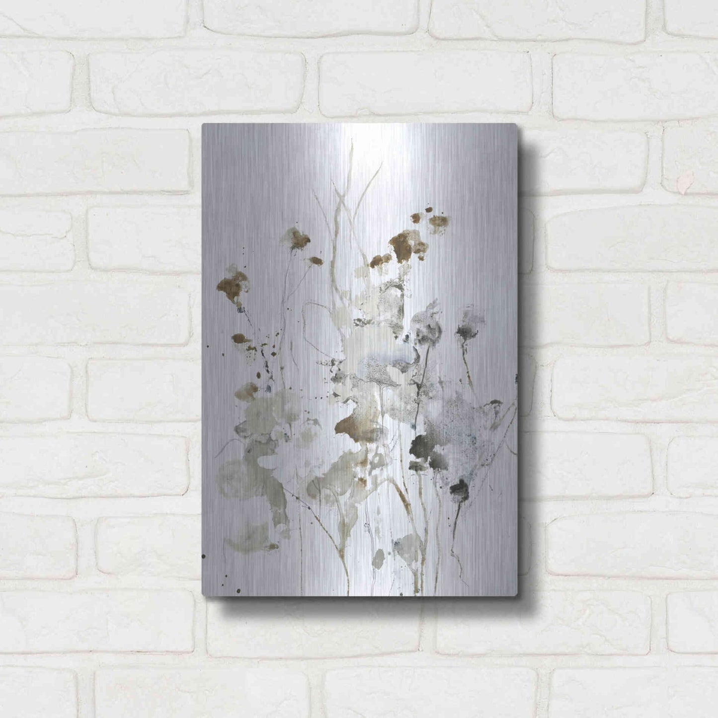 Luxe Metal Art 'These Days 2' by Design Fabrikken, Metal Wall Art,12x16