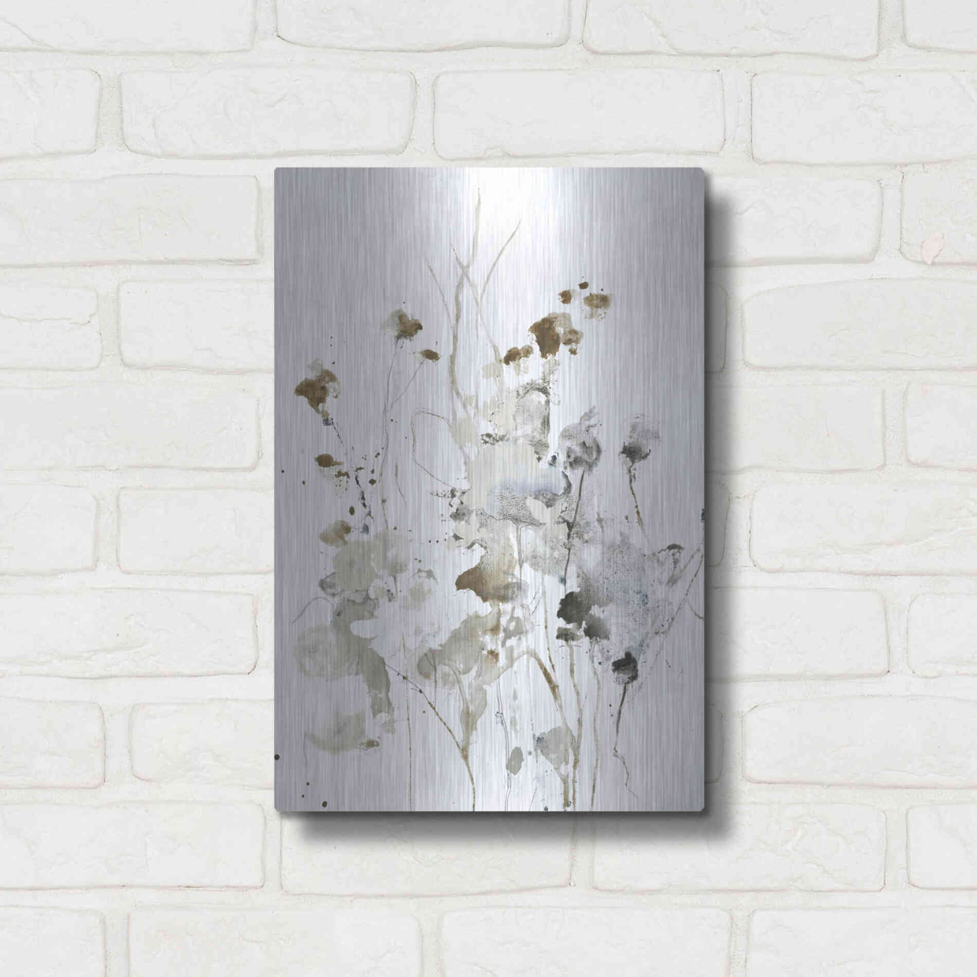 Luxe Metal Art 'These Days 2' by Design Fabrikken, Metal Wall Art,12x16