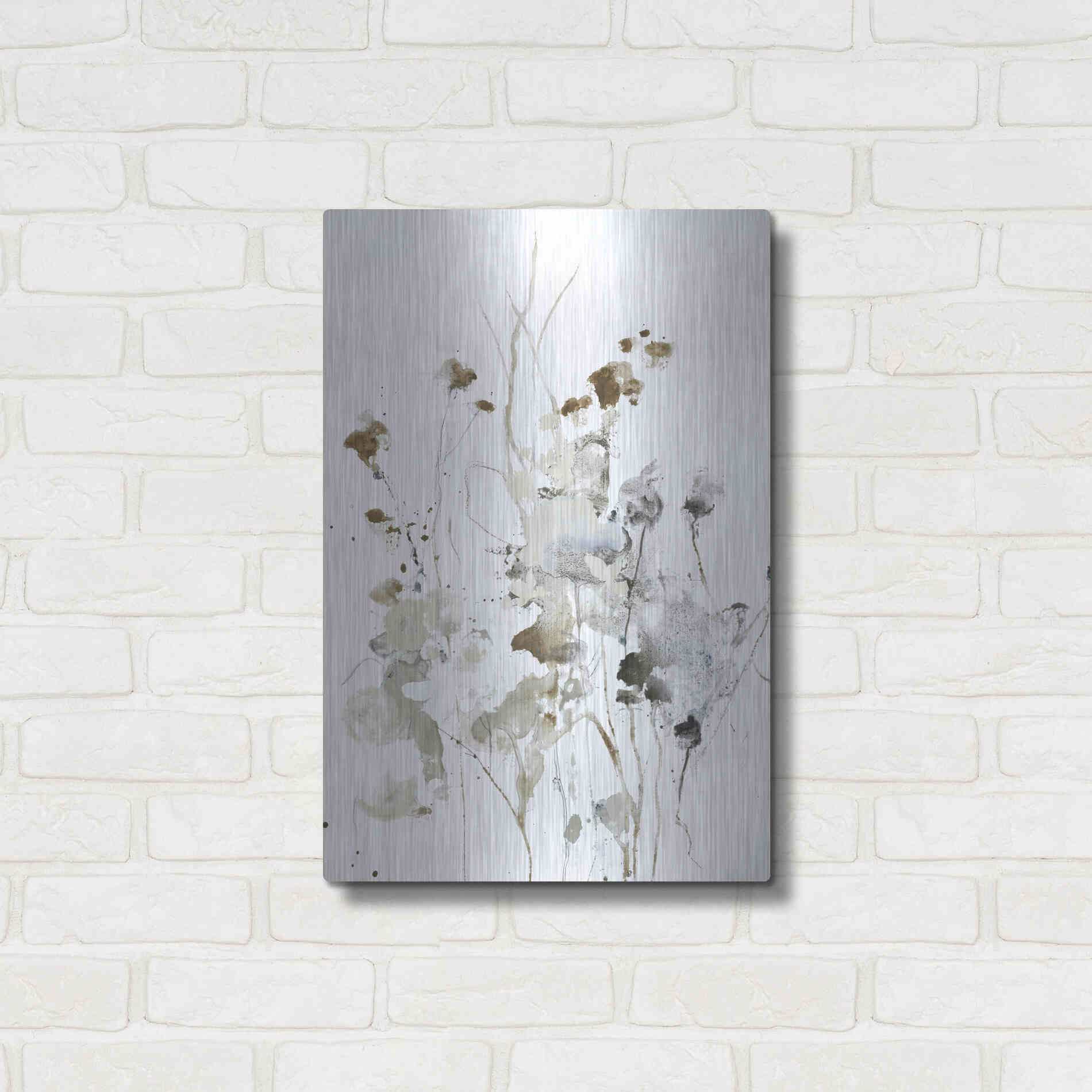 Luxe Metal Art 'These Days 2' by Design Fabrikken, Metal Wall Art,16x24