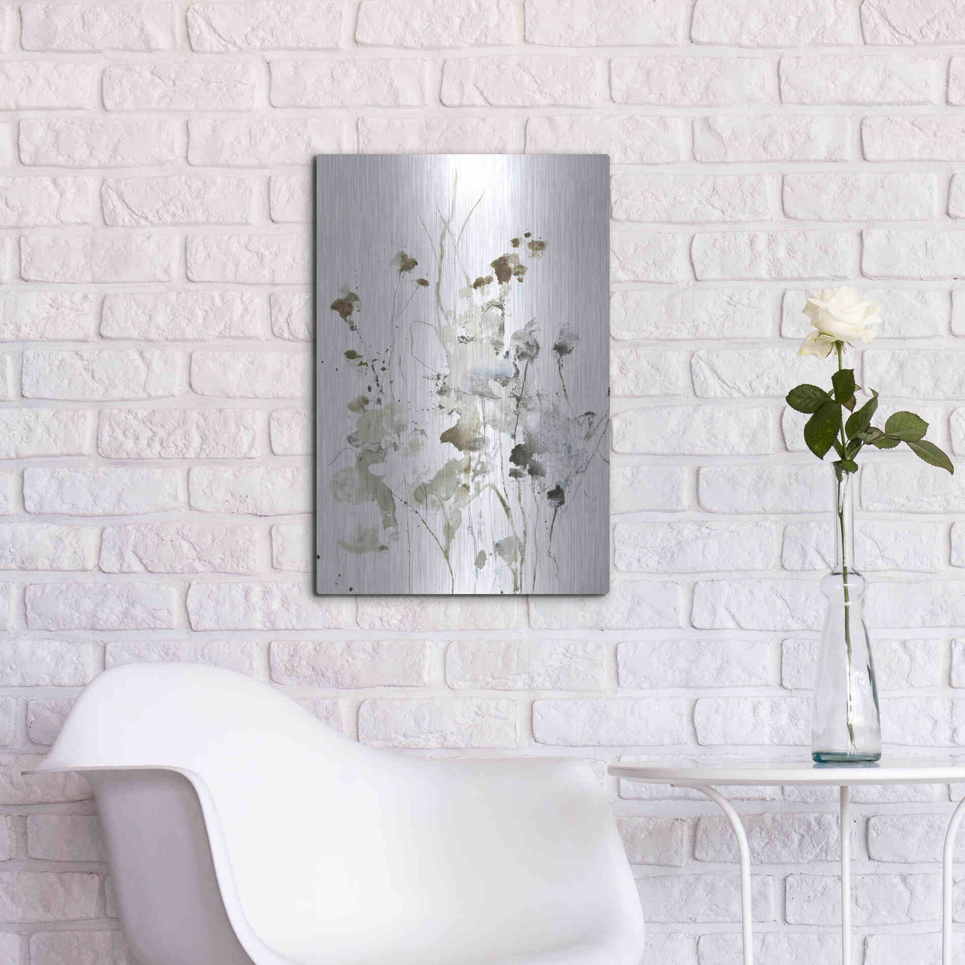 Luxe Metal Art 'These Days 2' by Design Fabrikken, Metal Wall Art,16x24