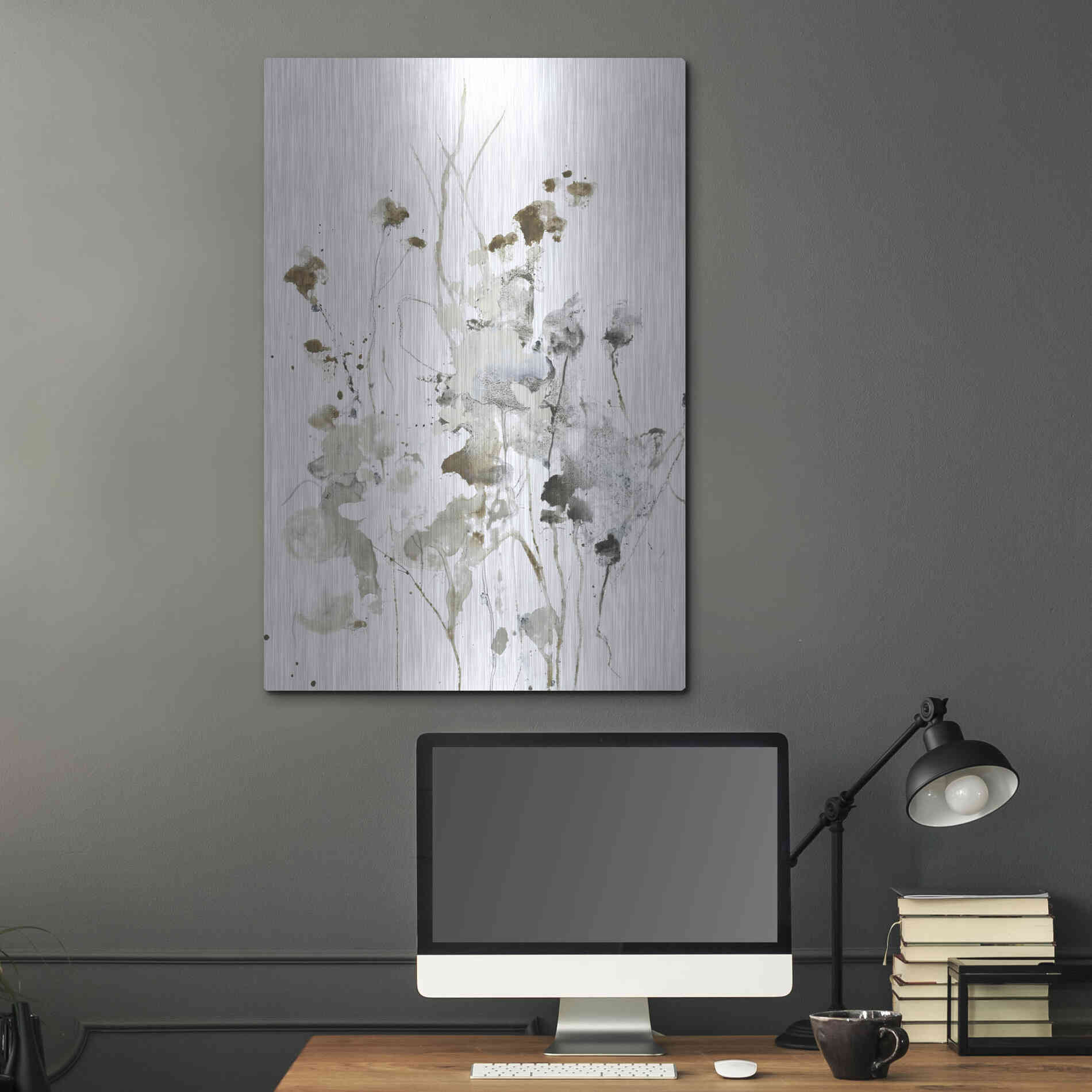 Luxe Metal Art 'These Days 2' by Design Fabrikken, Metal Wall Art,24x36