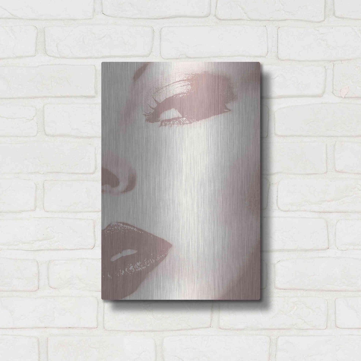 Luxe Metal Art 'This Way' by Design Fabrikken, Metal Wall Art,12x16