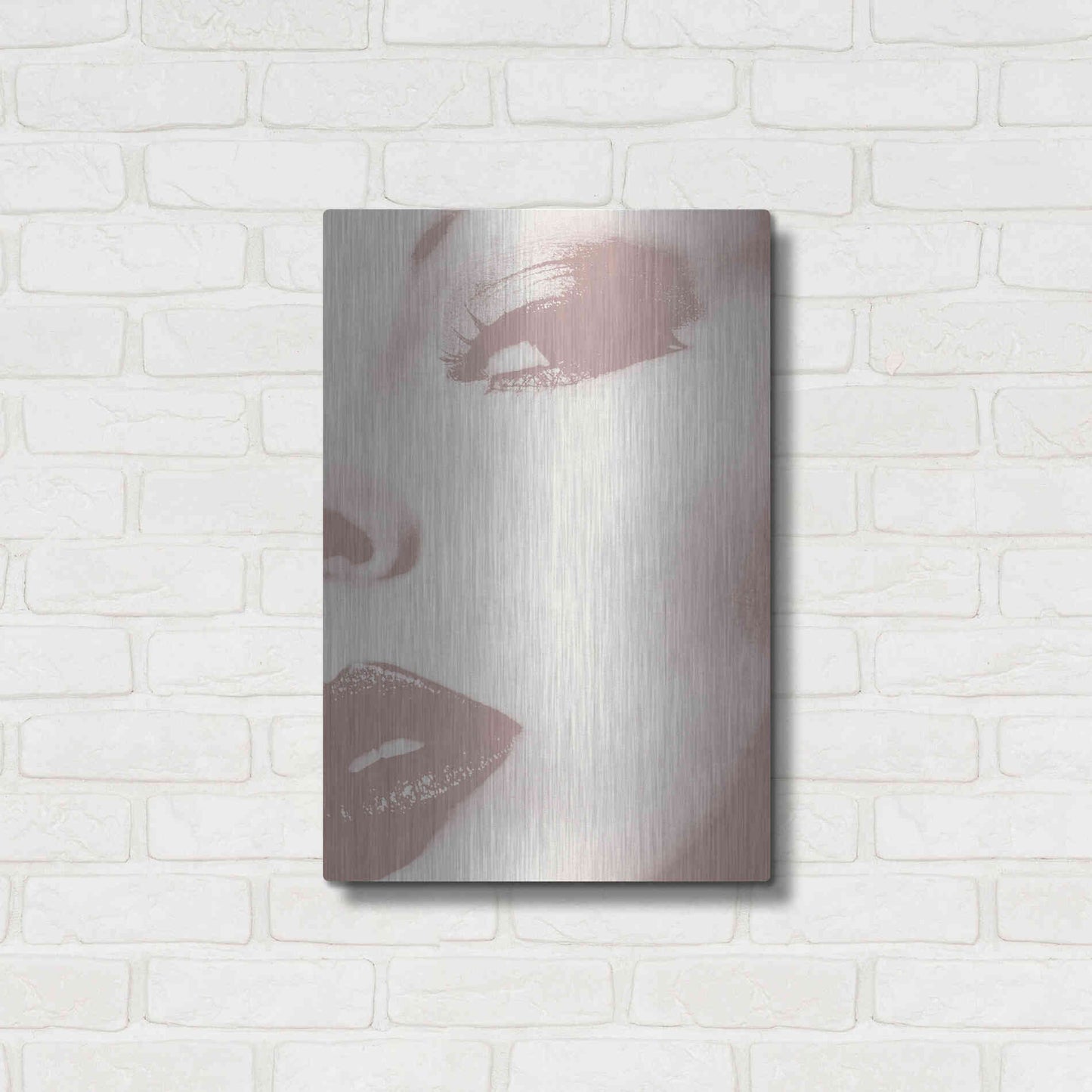 Luxe Metal Art 'This Way' by Design Fabrikken, Metal Wall Art,16x24