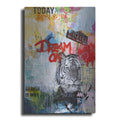 Luxe Metal Art 'Tiger King' by Design Fabrikken, Metal Wall Art