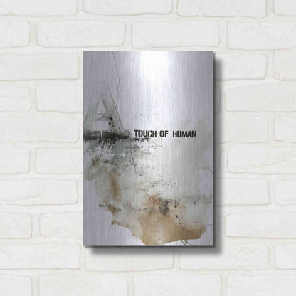 Luxe Metal Art 'Touch of Human' by Design Fabrikken, Metal Wall Art,12x16