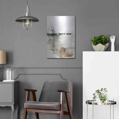 Luxe Metal Art 'Touch of Human' by Design Fabrikken, Metal Wall Art,16x24
