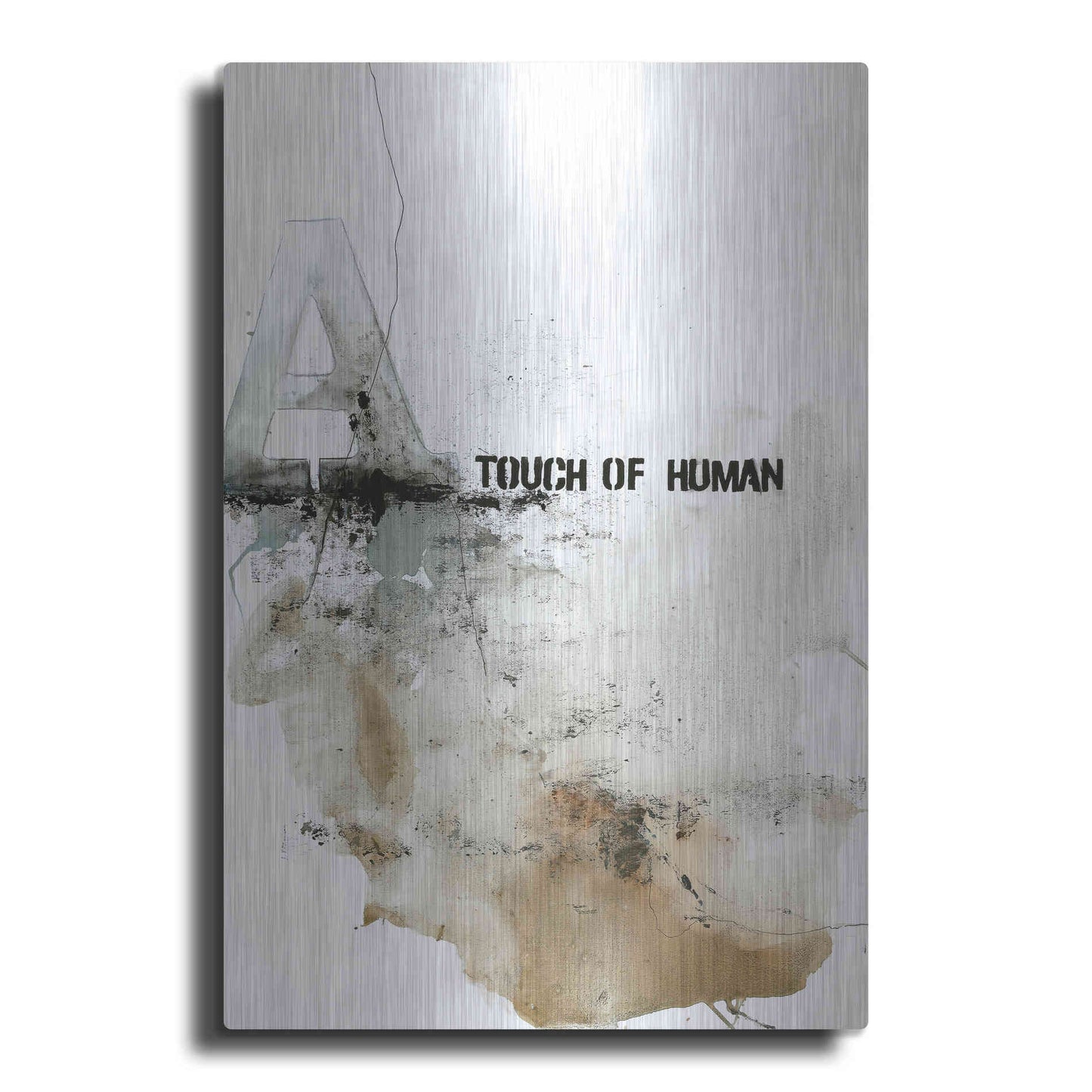 Luxe Metal Art 'Touch of Human' by Design Fabrikken, Metal Wall Art