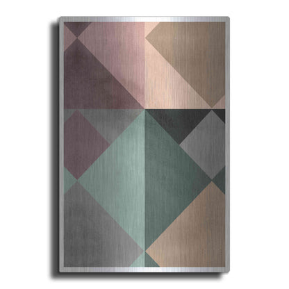 Luxe Metal Art 'Triangle-1' by Design Fabrikken, Metal Wall Art