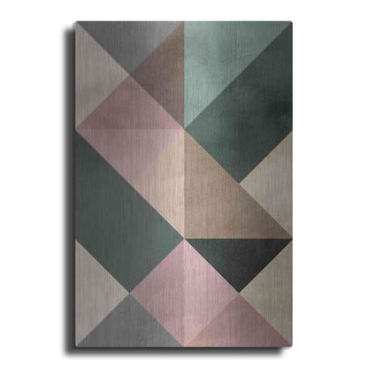 Luxe Metal Art 'Triangle-2' by Design Fabrikken, Metal Wall Art