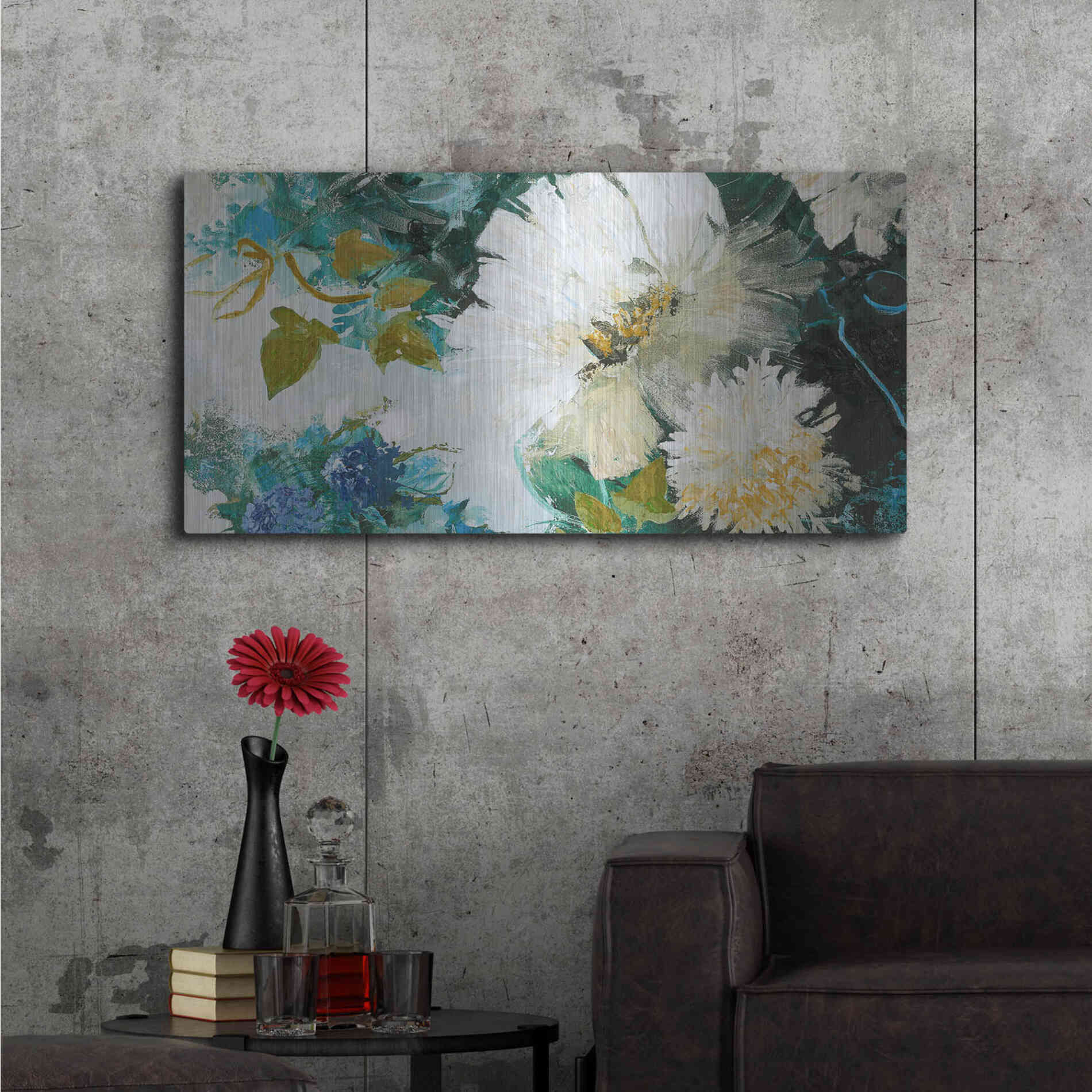 Luxe Metal Art 'True Nordic' by Design Fabrikken, Metal Wall Art,48x24