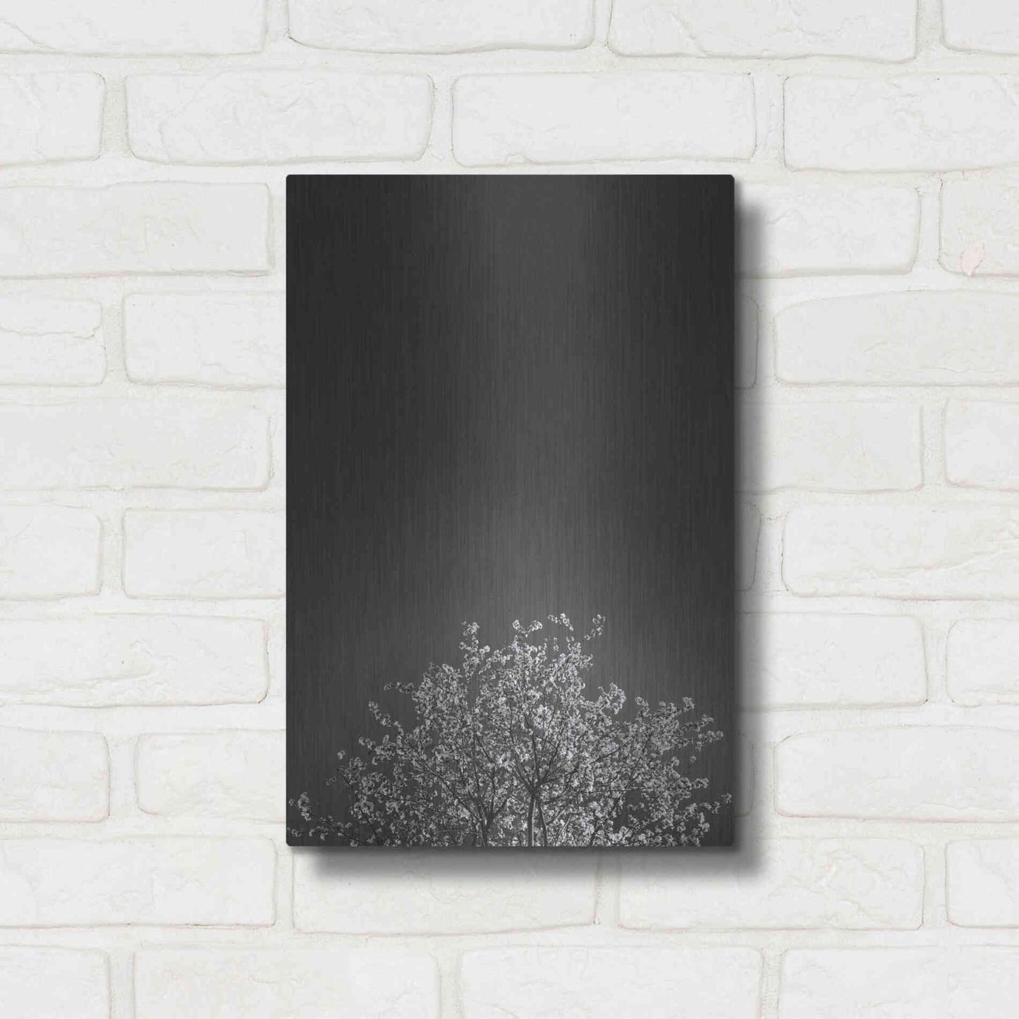 Luxe Metal Art 'Twinkling Lights 1' by Design Fabrikken, Metal Wall Art,12x16