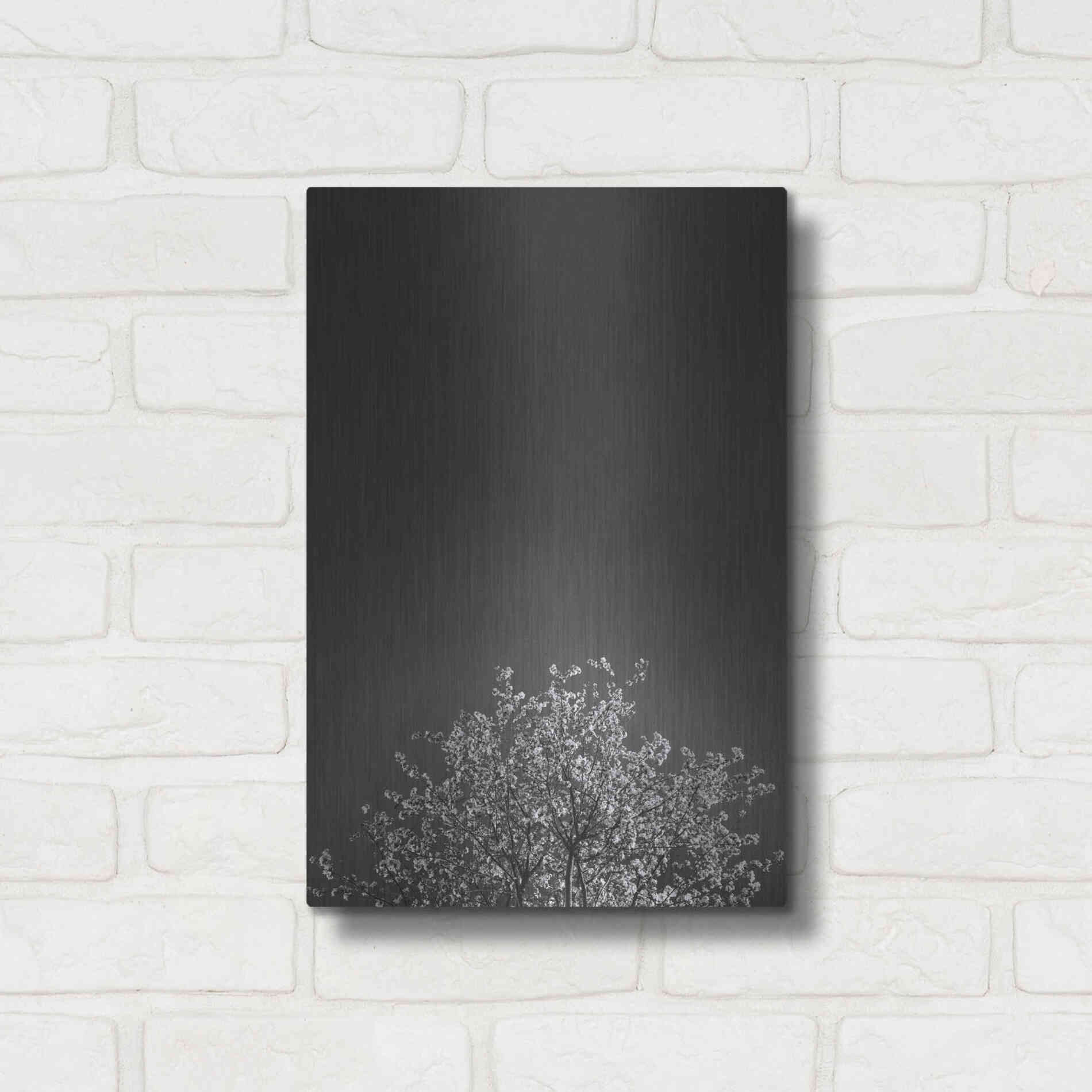 Luxe Metal Art 'Twinkling Lights 1' by Design Fabrikken, Metal Wall Art,12x16