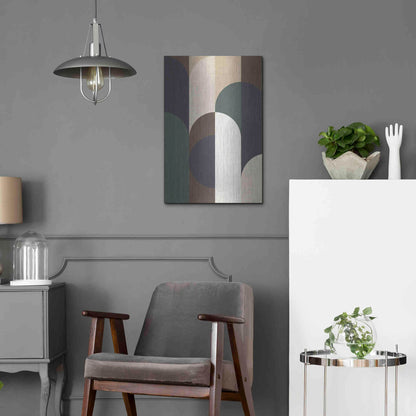 Luxe Metal Art 'Weave 2' by Design Fabrikken, Metal Wall Art,16x24