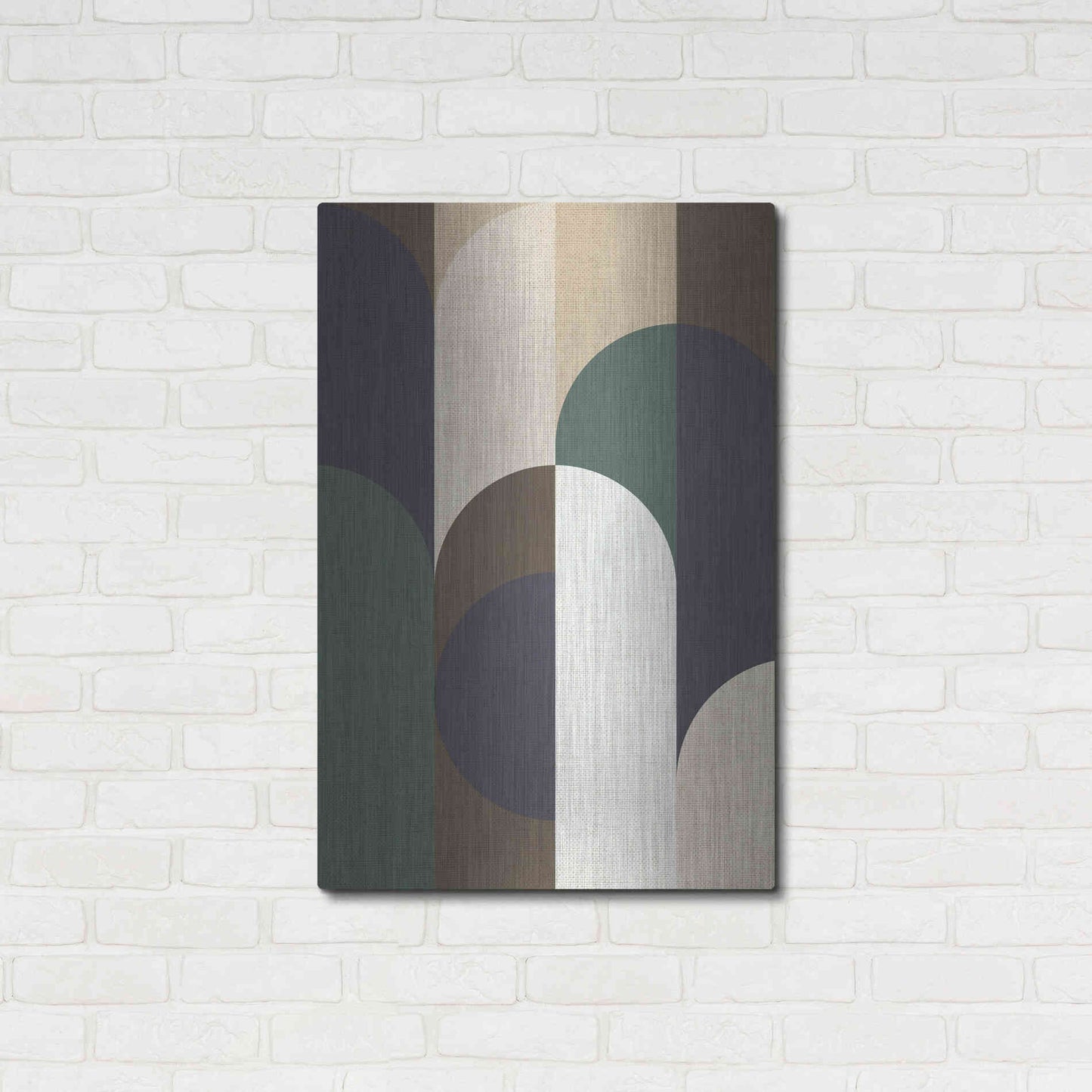 Luxe Metal Art 'Weave 2' by Design Fabrikken, Metal Wall Art,24x36