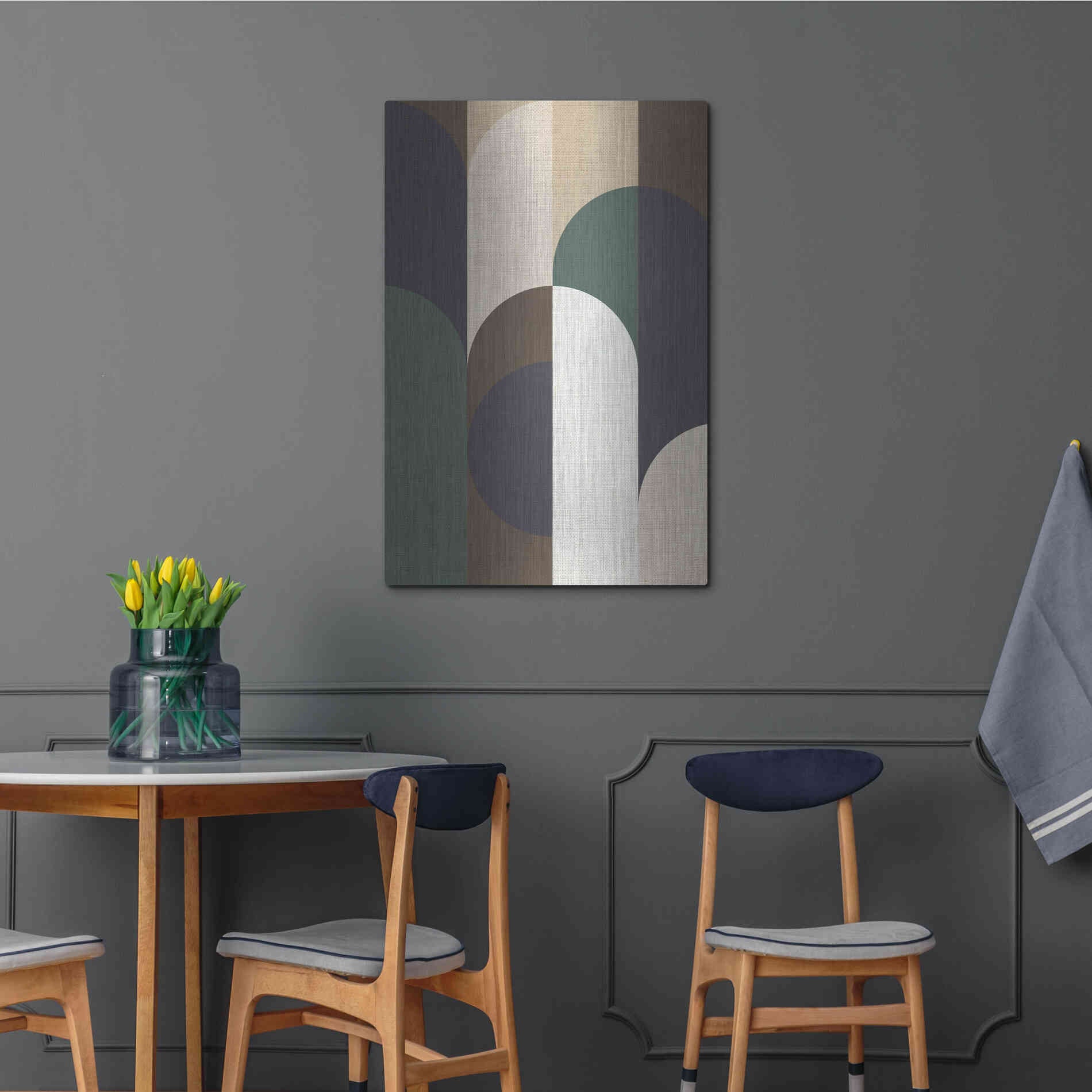 Luxe Metal Art 'Weave 2' by Design Fabrikken, Metal Wall Art,24x36