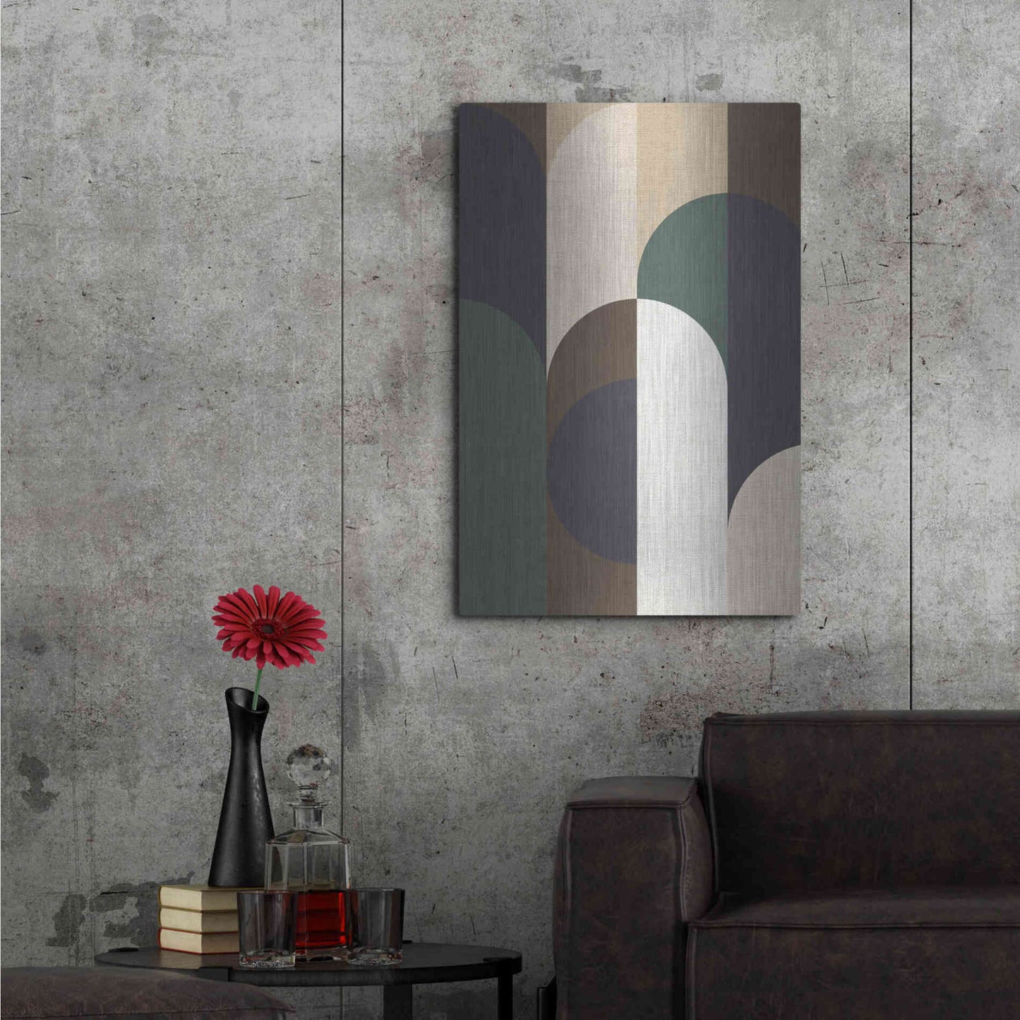 Luxe Metal Art 'Weave 2' by Design Fabrikken, Metal Wall Art,24x36