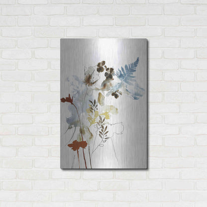 Luxe Metal Art 'Weightless 1' by Design Fabrikken, Metal Wall Art,24x36