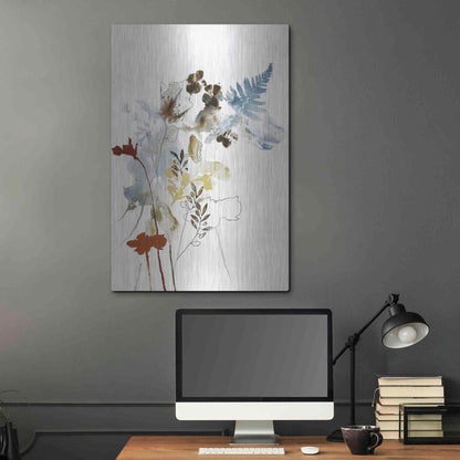 Luxe Metal Art 'Weightless 1' by Design Fabrikken, Metal Wall Art,24x36