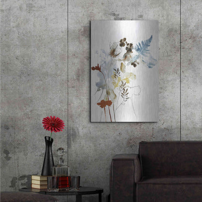 Luxe Metal Art 'Weightless 1' by Design Fabrikken, Metal Wall Art,24x36