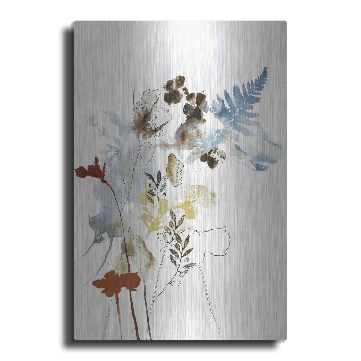 Luxe Metal Art 'Weightless 1' by Design Fabrikken, Metal Wall Art