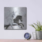 Luxe Metal Art 'Wild Horse 2' by Design Fabrikken, Metal Wall Art,12x12