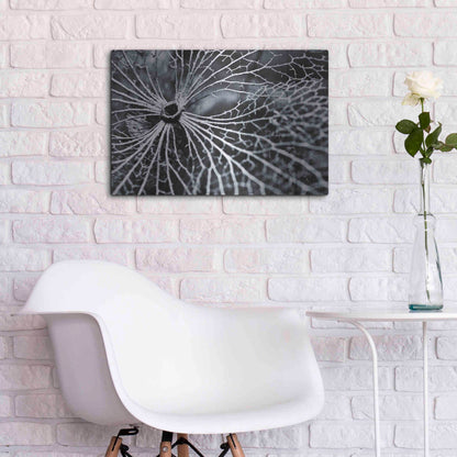 Luxe Metal Art 'Winterspell' by Design Fabrikken, Metal Wall Art,24x16