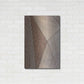 Luxe Metal Art 'Wooden Structure' by Design Fabrikken, Metal Wall Art,24x36