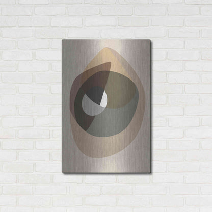 Luxe Metal Art 'Workup 6' by Design Fabrikken, Metal Wall Art,24x36