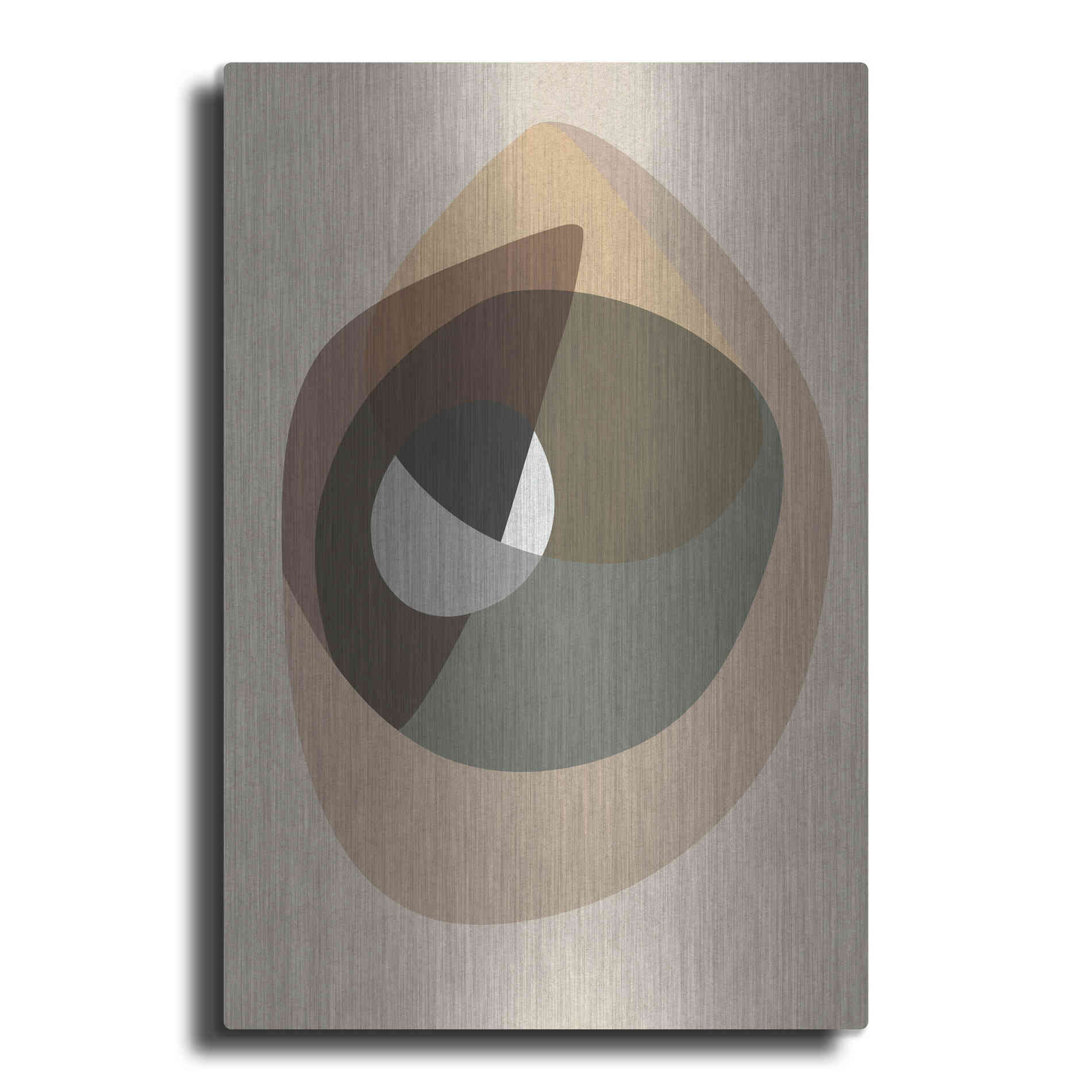 Luxe Metal Art 'Workup 6' by Design Fabrikken, Metal Wall Art