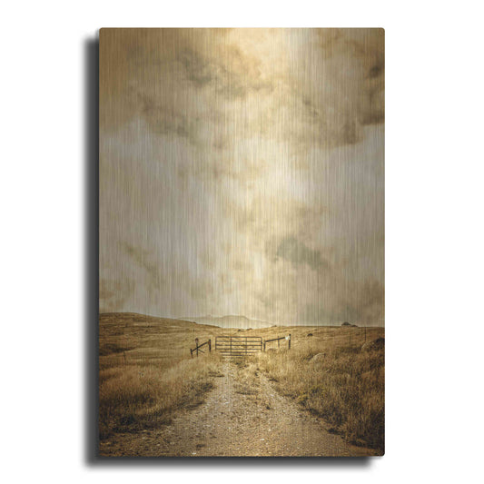 Luxe Metal Art 'Ranch Gate' by Edward M. Fielding, Metal Wall Art