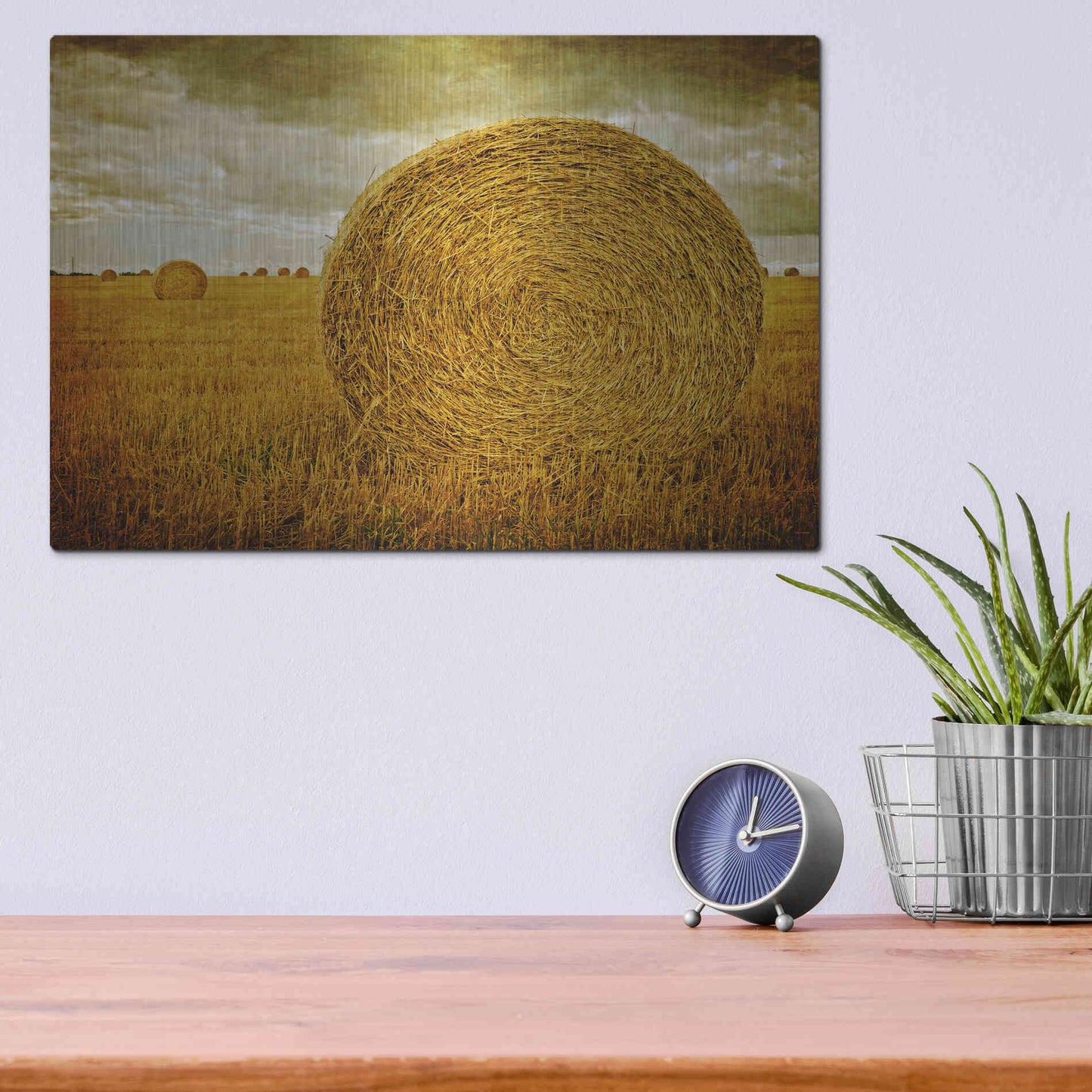 Luxe Metal Art 'Prince Edward Island' by Edward M. Fielding, Metal Wall Art,16x12