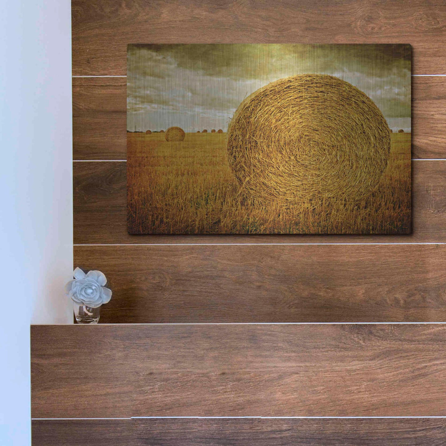 Luxe Metal Art 'Prince Edward Island' by Edward M. Fielding, Metal Wall Art,16x12