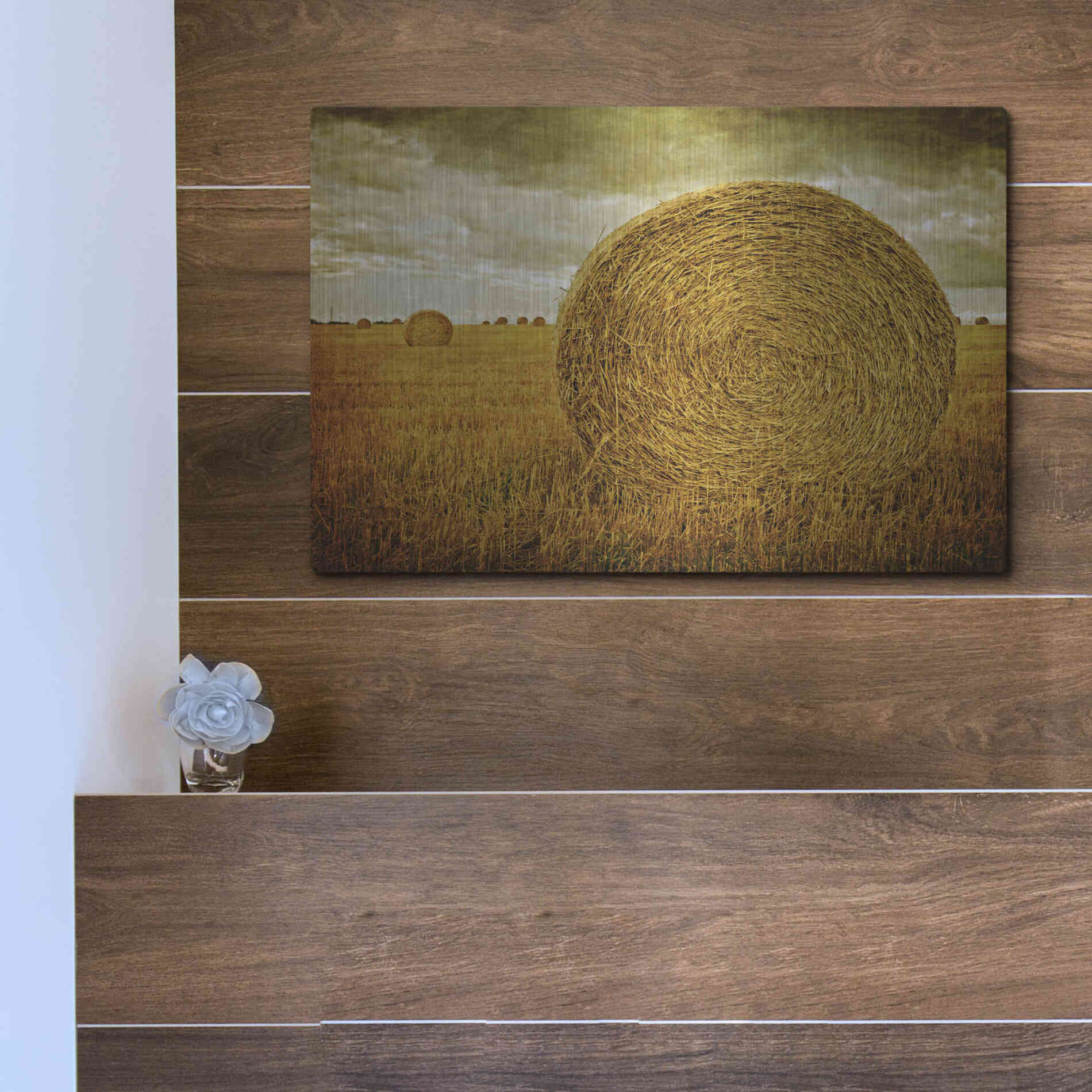 Luxe Metal Art 'Prince Edward Island' by Edward M. Fielding, Metal Wall Art,16x12