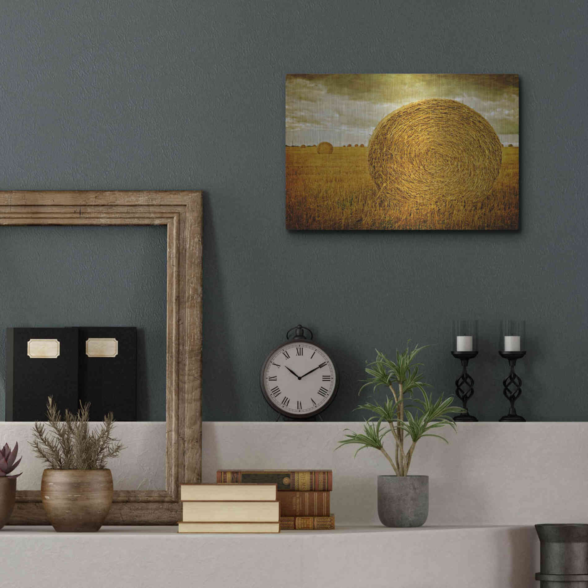 Luxe Metal Art 'Prince Edward Island' by Edward M. Fielding, Metal Wall Art,16x12