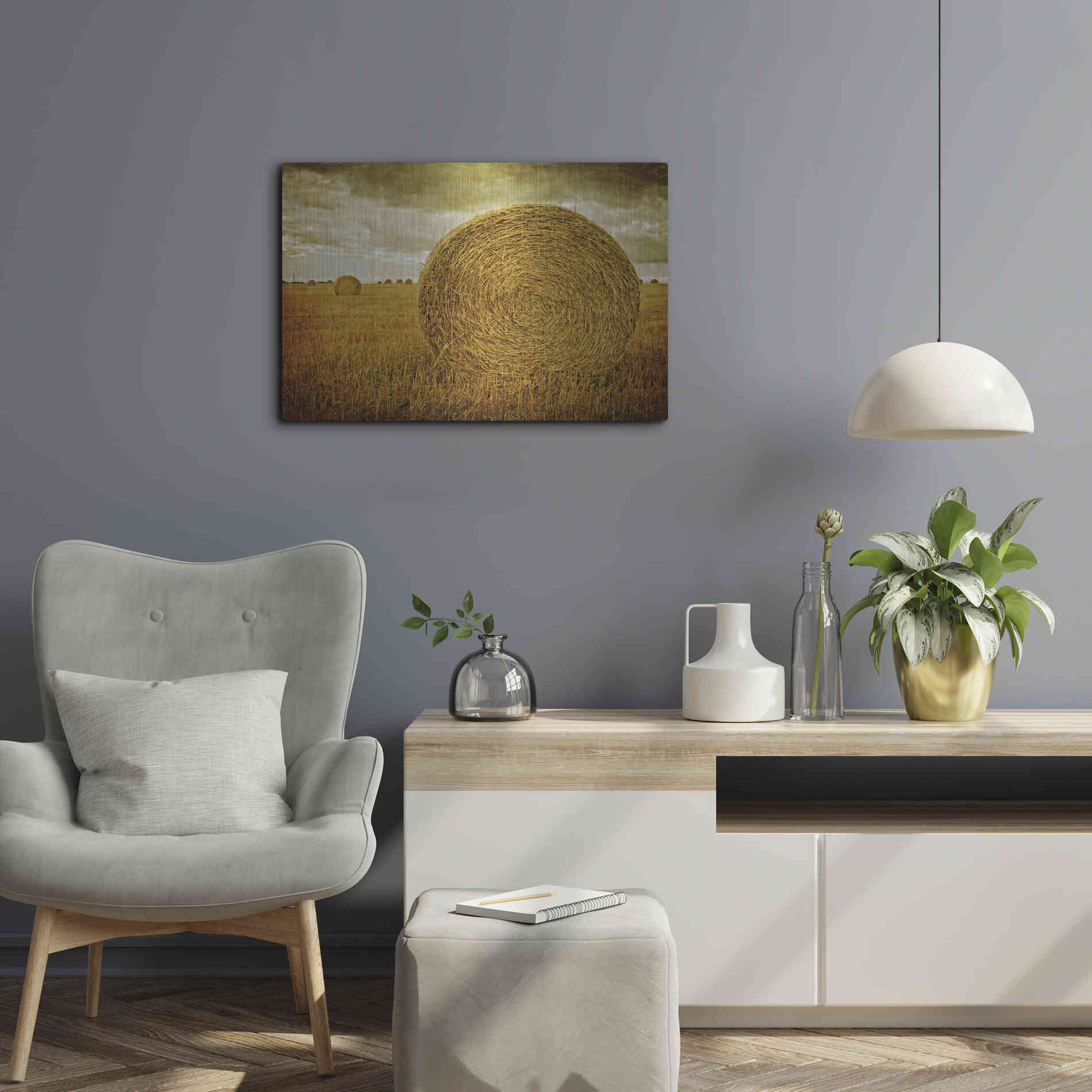Luxe Metal Art 'Prince Edward Island' by Edward M. Fielding, Metal Wall Art,24x16