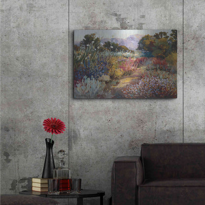 Luxe Metal Art 'Morning Bloom' by Ellie Freudenstein, Metal Wall Art,36x24