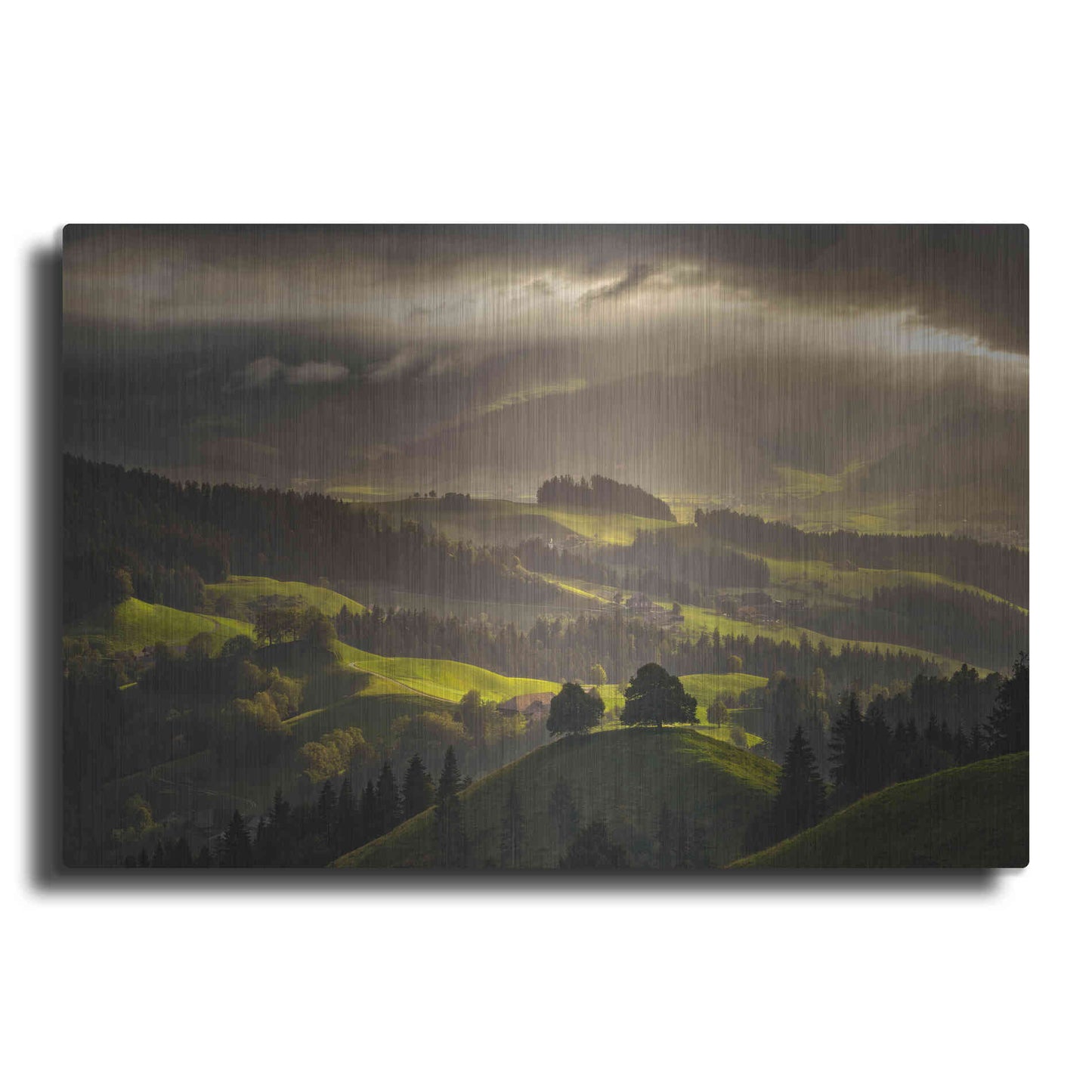 Luxe Metal Art 'The Shire' by Enrico Fossati, Metal Wall Art