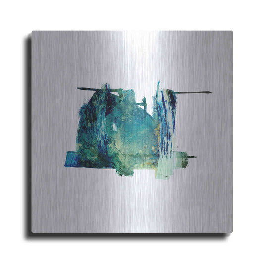 Luxe Metal Art 'Eastern Visions 10' by Jaclyn Frances, Metal Wall Art