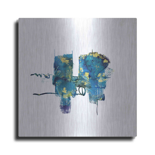 Luxe Metal Art 'Eastern Visions 13' by Jaclyn Frances, Metal Wall Art