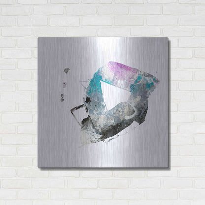 Luxe Metal Art 'Eastern Visions 4' by Jaclyn Frances, Metal Wall Art,36x36