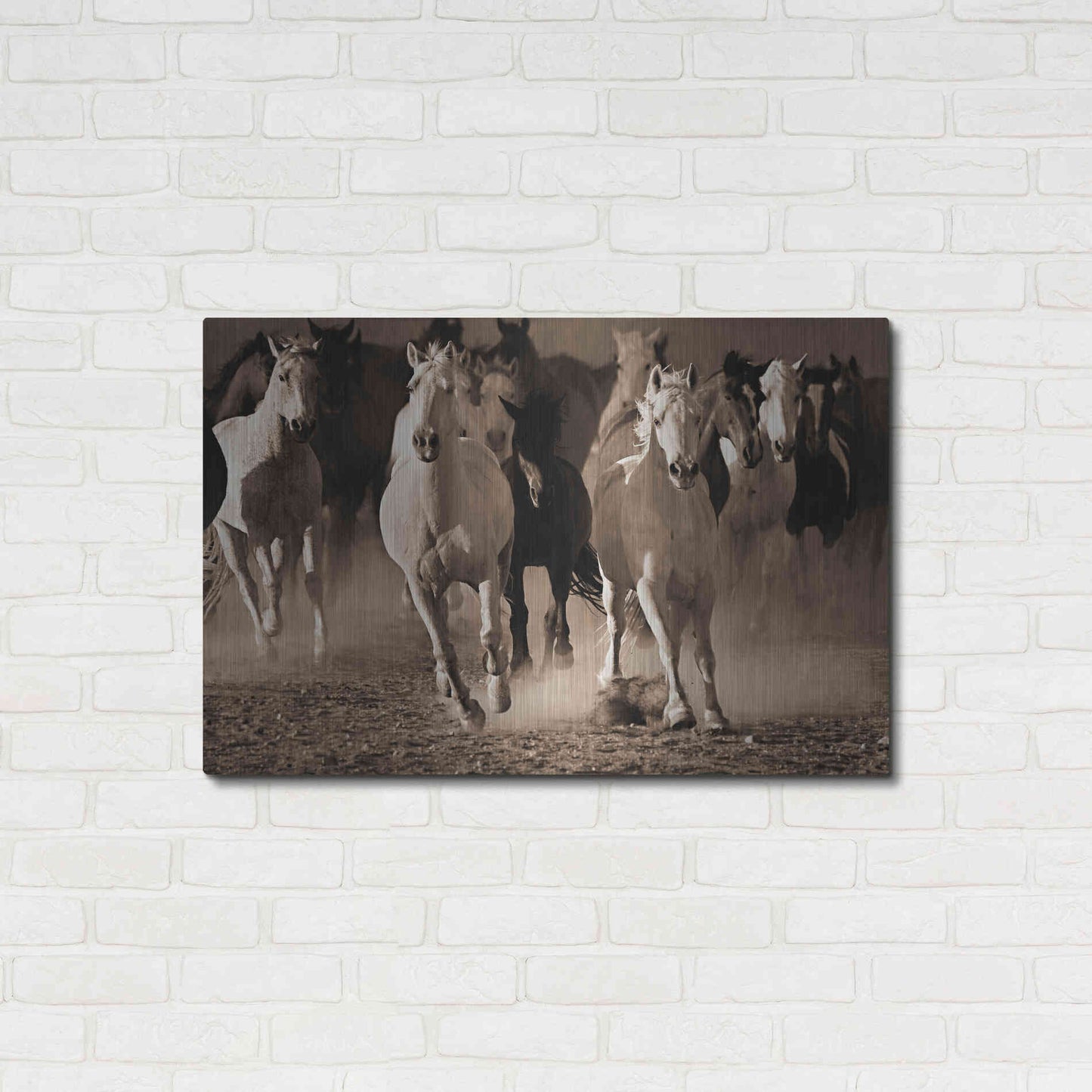 Luxe Metal Art 'About Face' by Lisa Dearing, Metal Wall Art,36x24