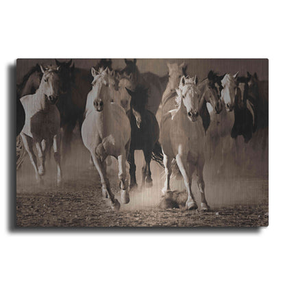 Luxe Metal Art 'About Face' by Lisa Dearing, Metal Wall Art