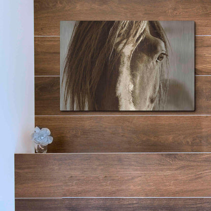 Luxe Metal Art 'Amante' by Lisa Dearing, Metal Wall Art,16x12