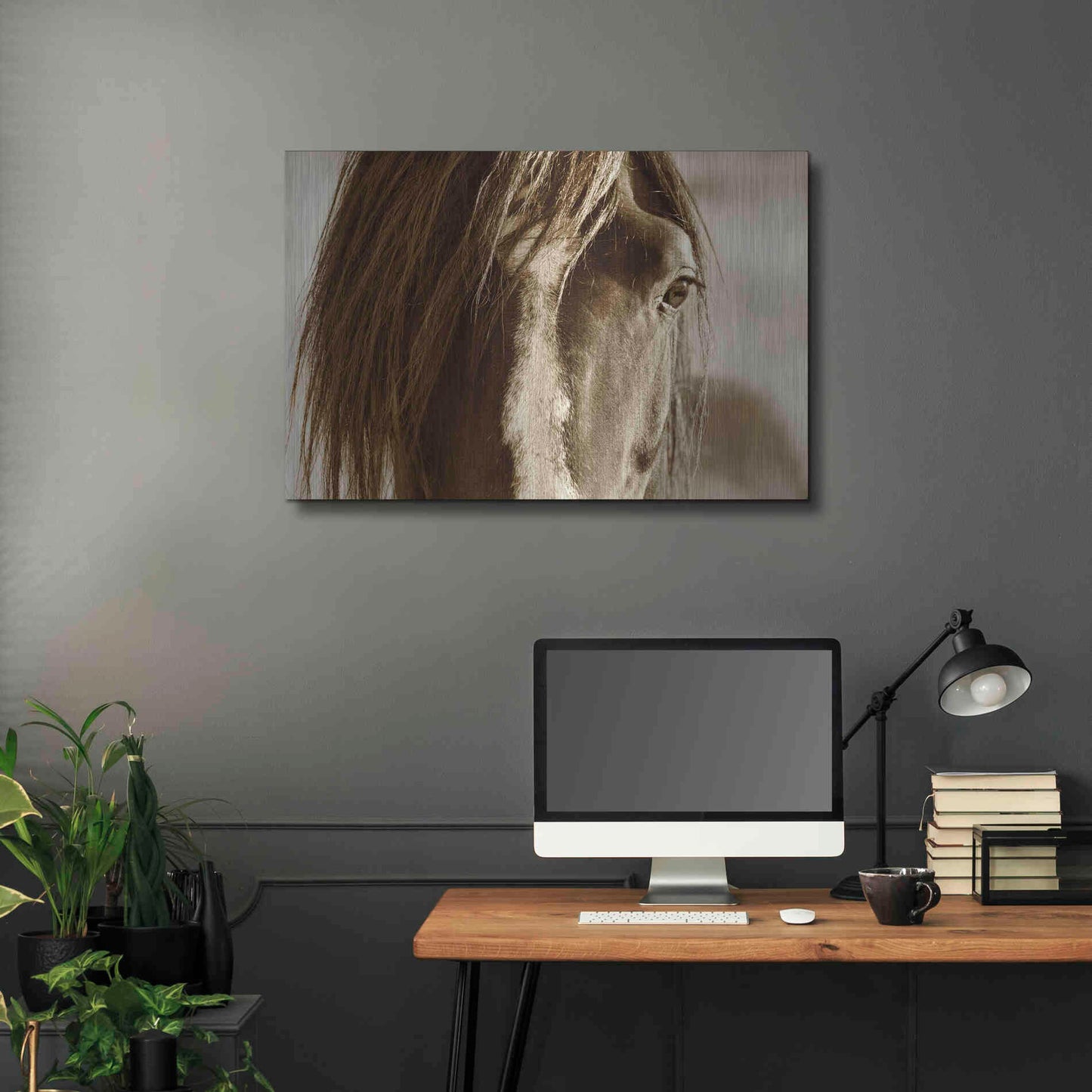 Luxe Metal Art 'Amante' by Lisa Dearing, Metal Wall Art,36x24