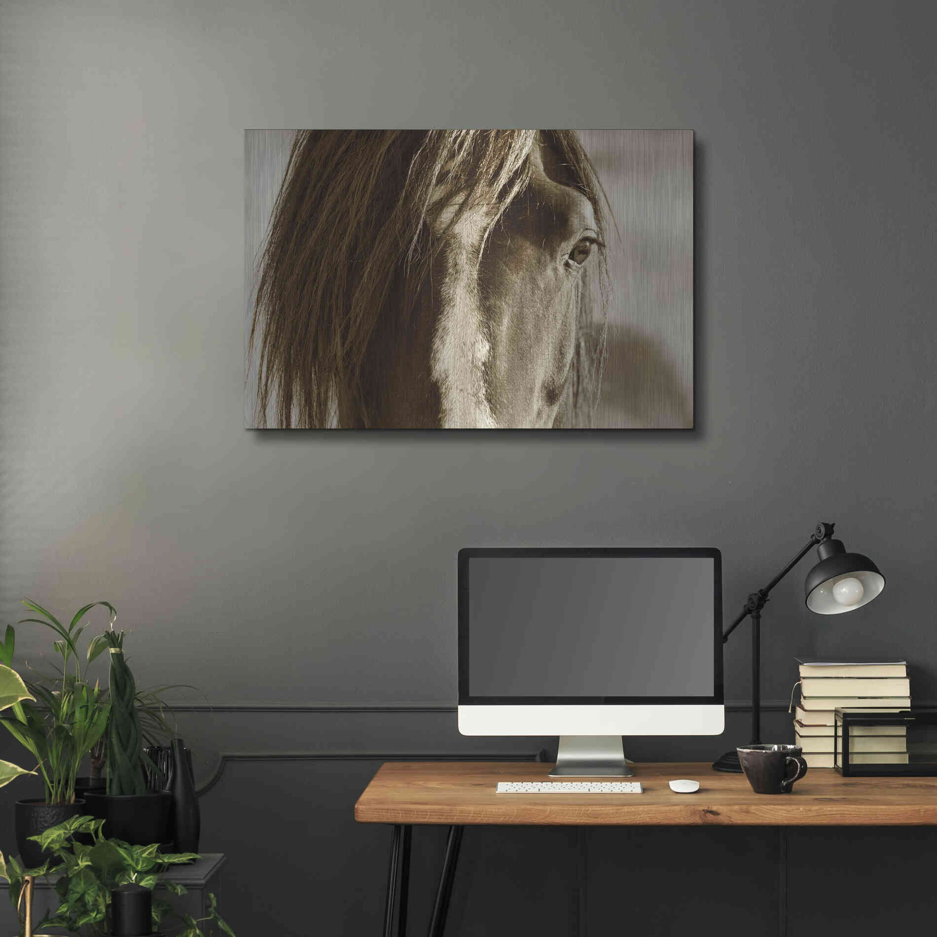 Luxe Metal Art 'Amante' by Lisa Dearing, Metal Wall Art,36x24