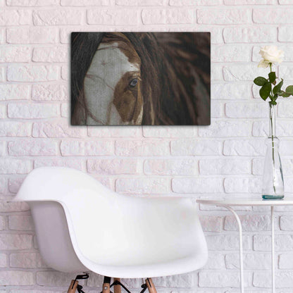 Luxe Metal Art 'Blue' by Lisa Dearing, Metal Wall Art,24x16