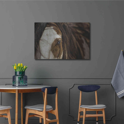 Luxe Metal Art 'Blue' by Lisa Dearing, Metal Wall Art,36x24