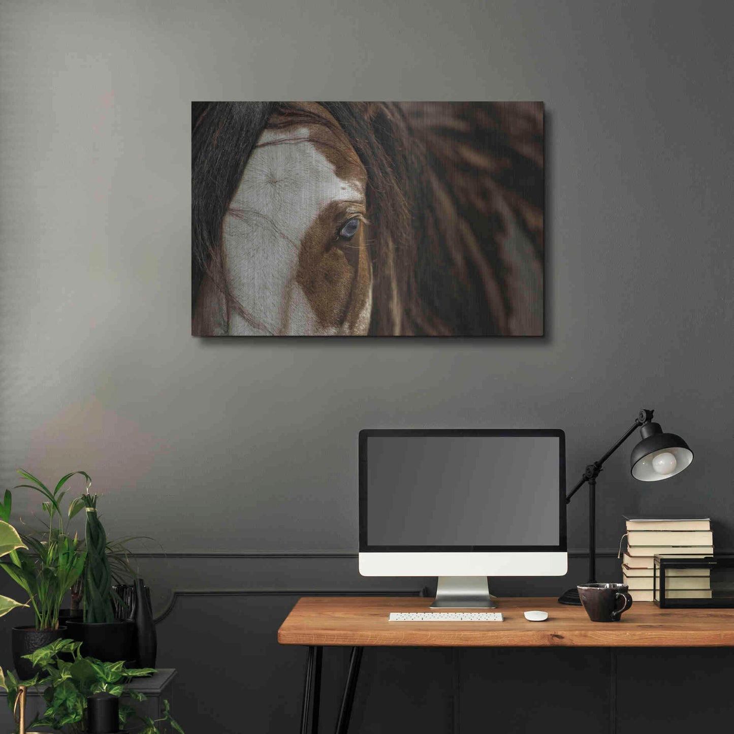 Luxe Metal Art 'Blue' by Lisa Dearing, Metal Wall Art,36x24