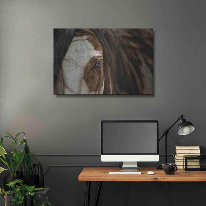 Luxe Metal Art 'Blue' by Lisa Dearing, Metal Wall Art,36x24