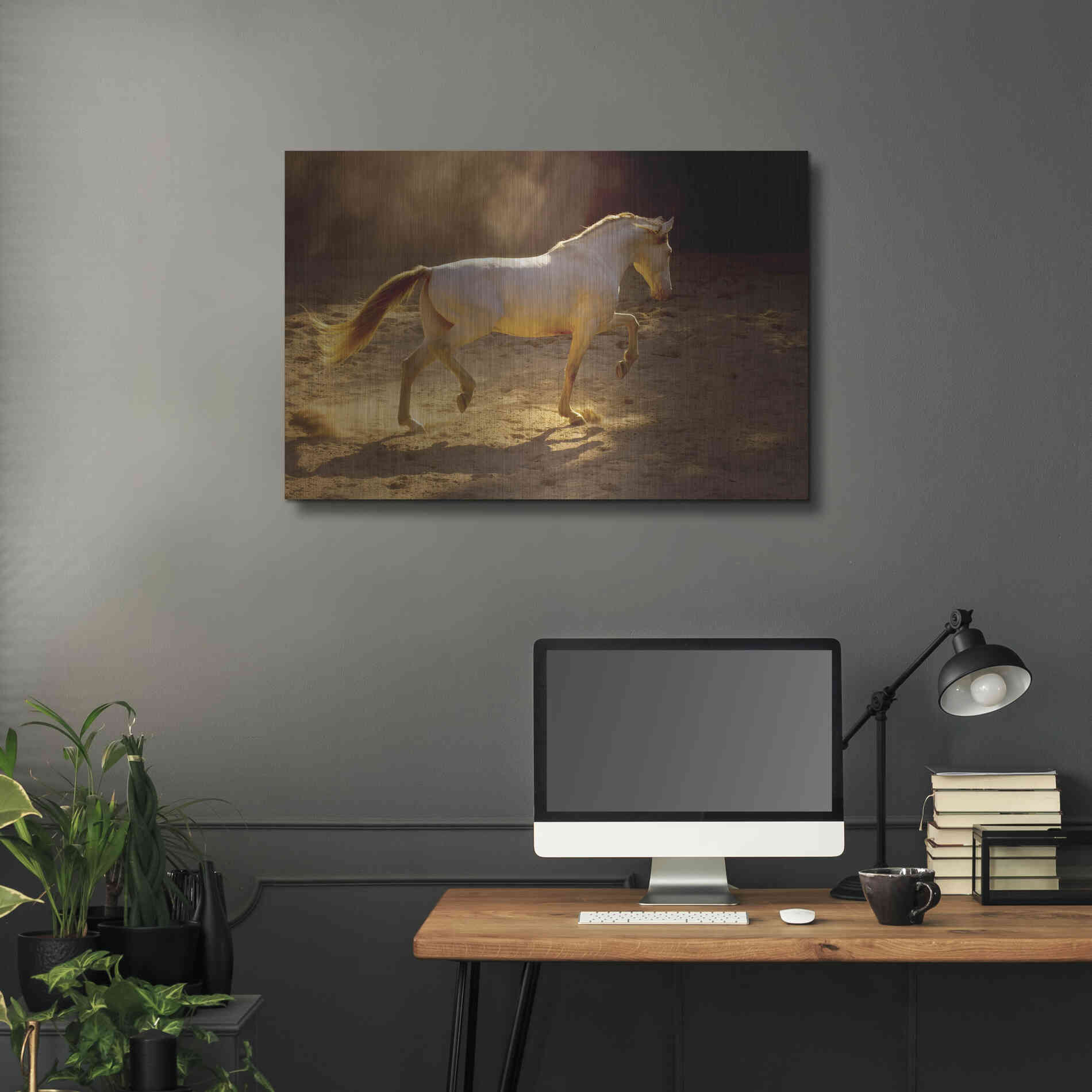 Luxe Metal Art 'Dancing In The Light' by Lisa Dearing, Metal Wall Art,36x24